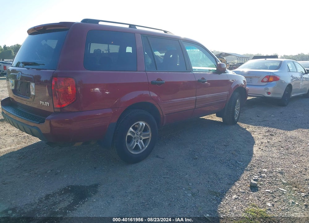 2004 HONDA PILOT VIN: 2HKYF18584H537506
