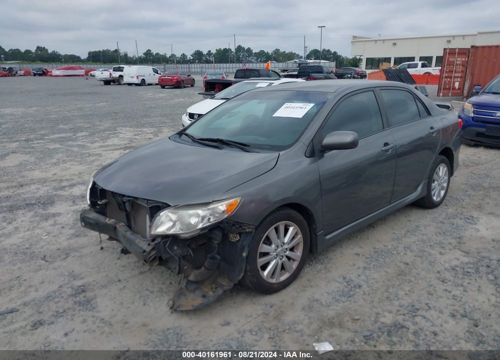 2010 TOYOTA COROLLA S VIN: 2T1BU4EE9AC407198