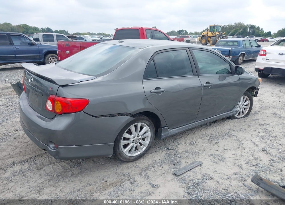 2010 TOYOTA COROLLA S VIN: 2T1BU4EE9AC407198