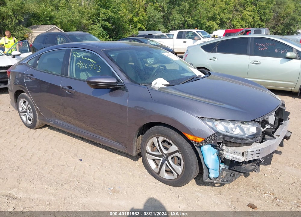 2018 HONDA CIVIC LX VIN: 19XFC2F54JE044155