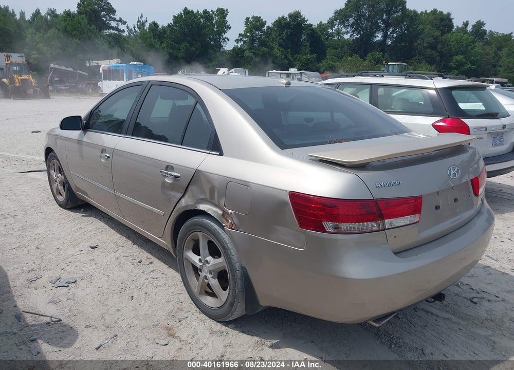 2008 HYUNDAI SONATA LIMITED V6/SE V6 VIN: 5NPEU46F08H359702