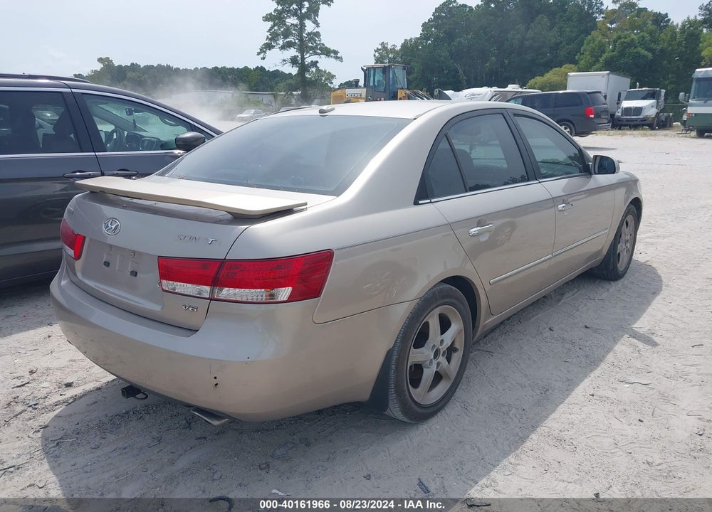 2008 HYUNDAI SONATA LIMITED V6/SE V6 VIN: 5NPEU46F08H359702