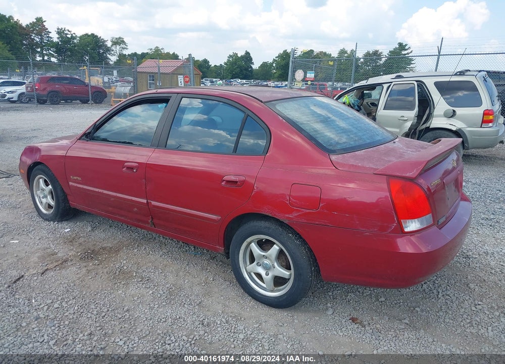2003 HYUNDAI ELANTRA GLS/GT VIN: KMHDN45D93U702929