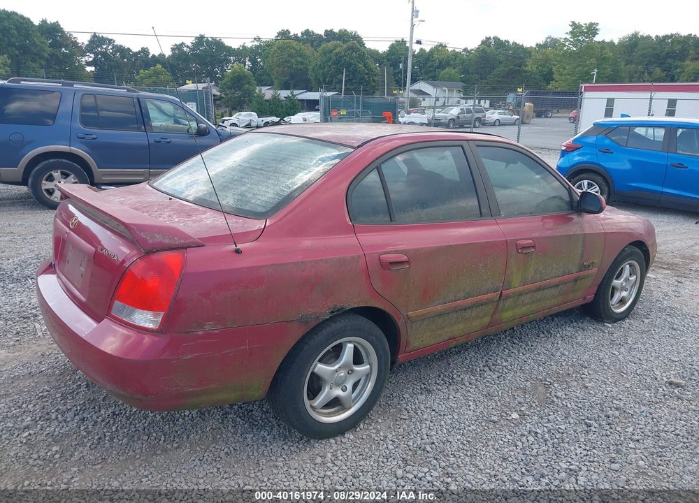 2003 HYUNDAI ELANTRA GLS/GT VIN: KMHDN45D93U702929