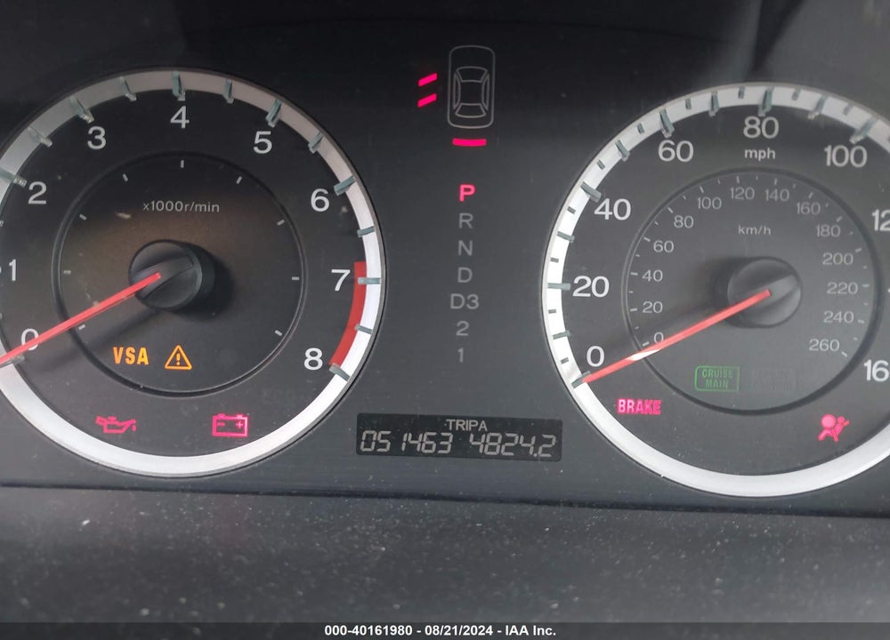 2009 HONDA ACCORD 2.4 LX-P VIN: 1HGCP26419A034648