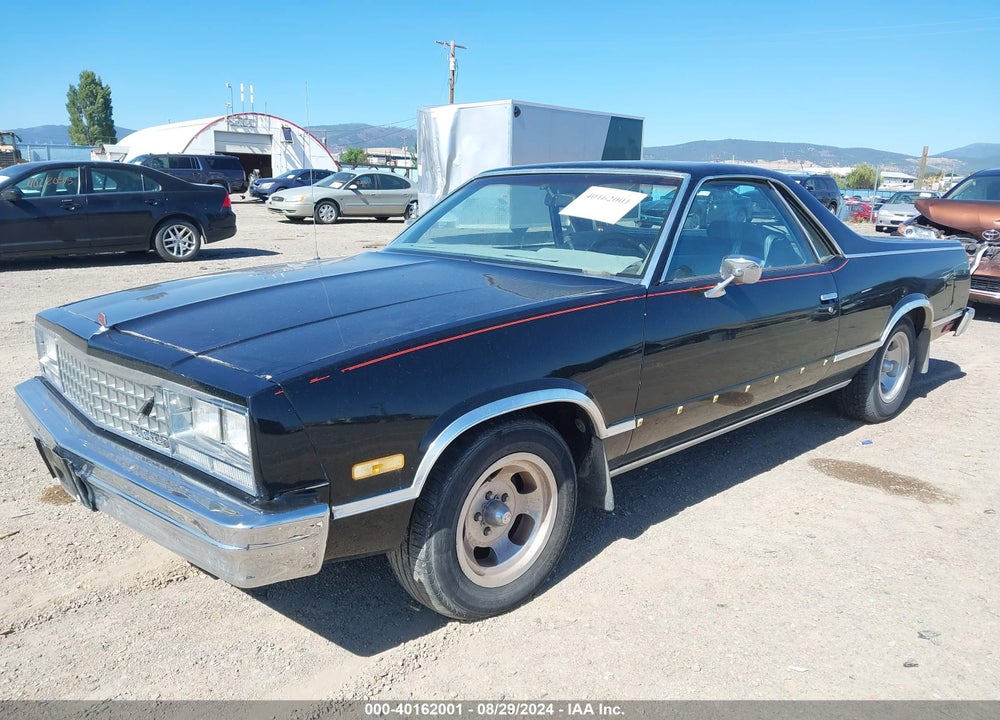 1983 CHEVROLET EL CAMINO VIN: 1GCCW80H4DR171769