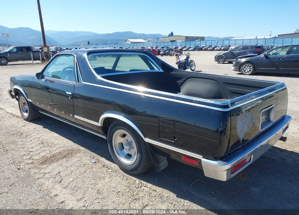 1983 CHEVROLET EL CAMINO VIN: 1GCCW80H4DR171769