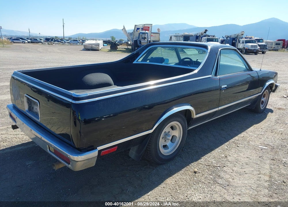 1983 CHEVROLET EL CAMINO VIN: 1GCCW80H4DR171769