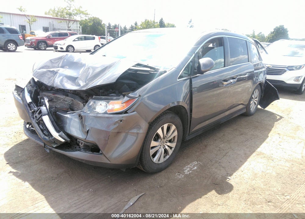 2016 HONDA ODYSSEY SE VIN: 5FNRL5H30GB113078