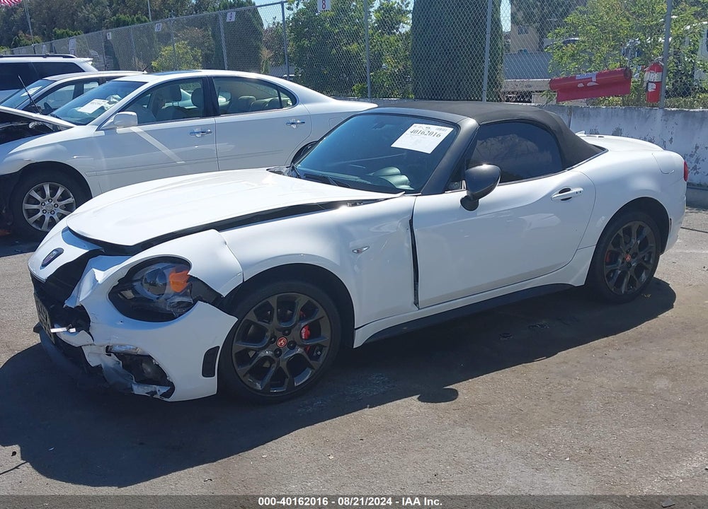 2017 FIAT 124 SPIDER ELABORAZIONE ABARTH VIN: JC1NFAEKXH0130400