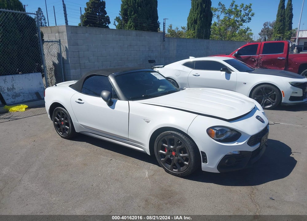 2017 FIAT 124 SPIDER ELABORAZIONE ABARTH VIN: JC1NFAEKXH0130400