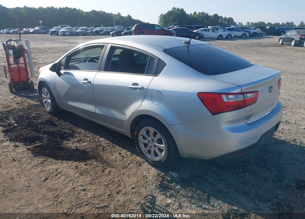 2013 KIA RIO LX VIN: KNADM4A38D6274567