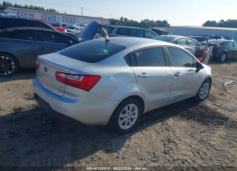 2013 KIA RIO LX VIN: KNADM4A38D6274567