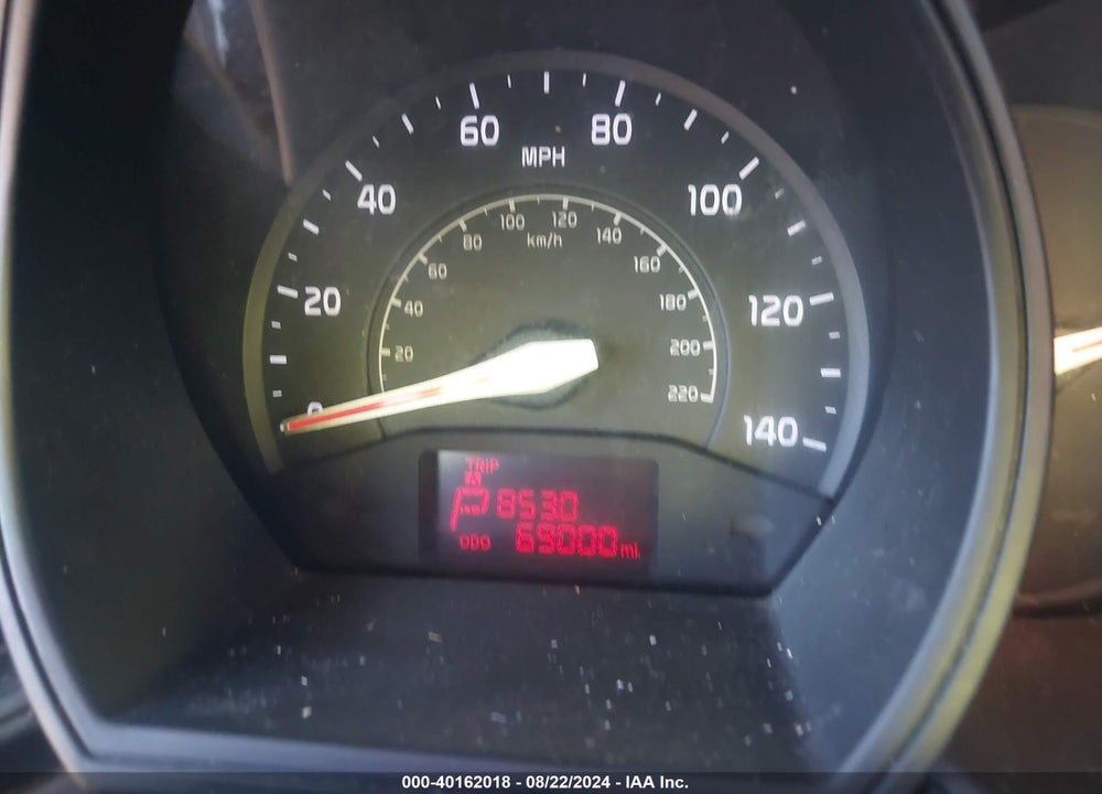 2013 KIA RIO LX VIN: KNADM4A38D6274567