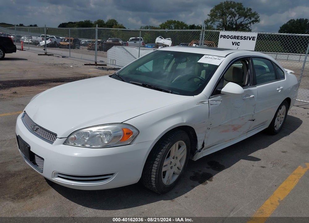 2012 CHEVROLET IMPALA LT VIN: 2G1WG5E33C1303104