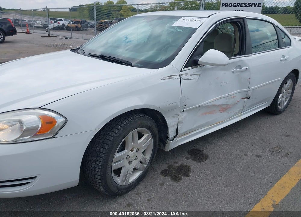 2012 CHEVROLET IMPALA LT VIN: 2G1WG5E33C1303104