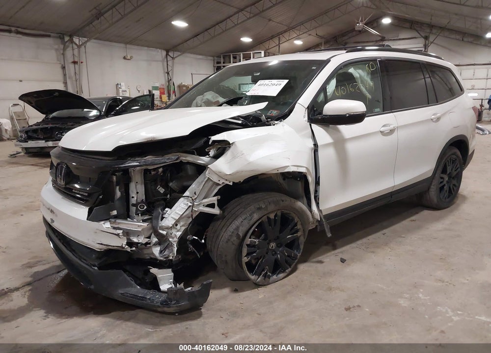 2021 HONDA PILOT AWD BLACK EDITION VIN: 5FNYF6H74MB064393