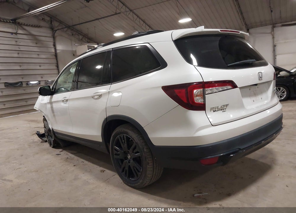 2021 HONDA PILOT AWD BLACK EDITION VIN: 5FNYF6H74MB064393