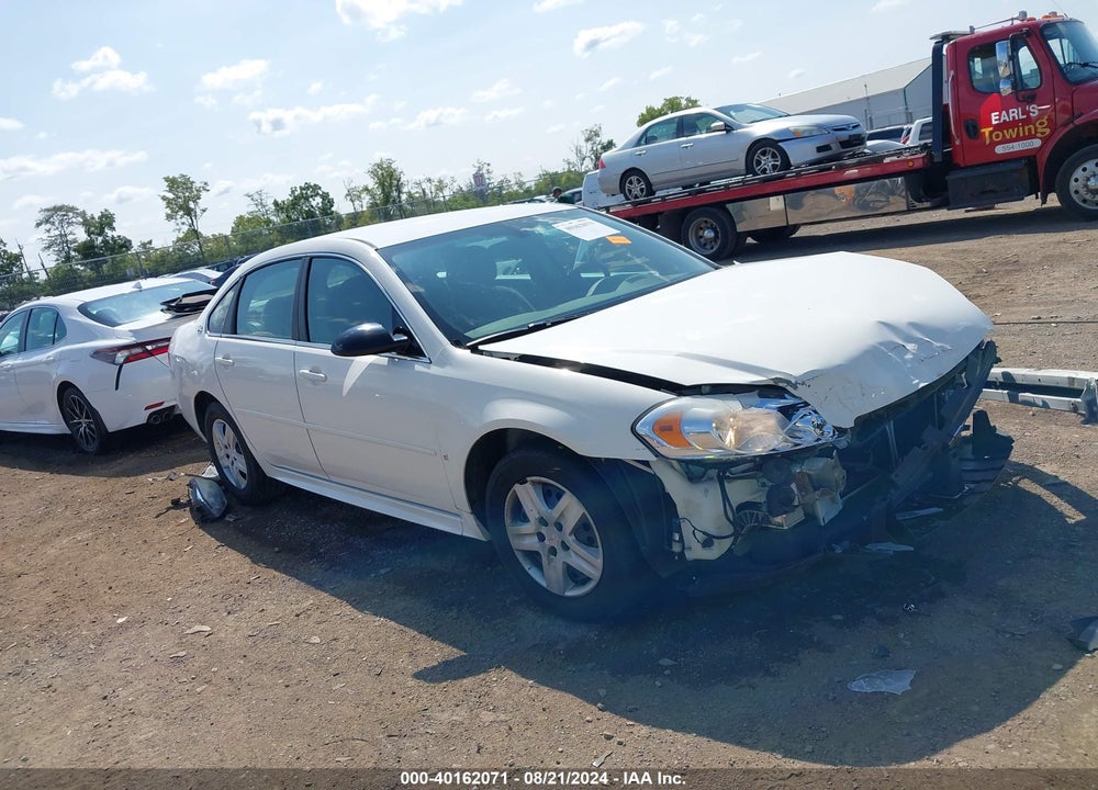 2009 CHEVROLET IMPALA LS VIN: 2G1WB57K591127569