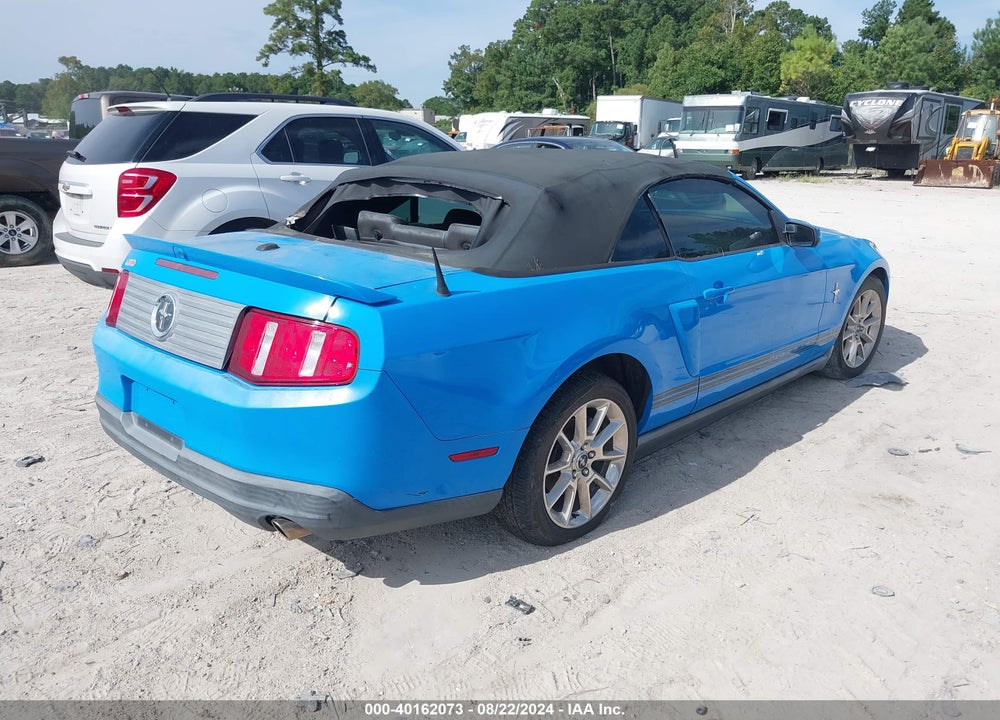 2010 FORD MUSTANG VIN: 1ZVBP8EN9A5154991