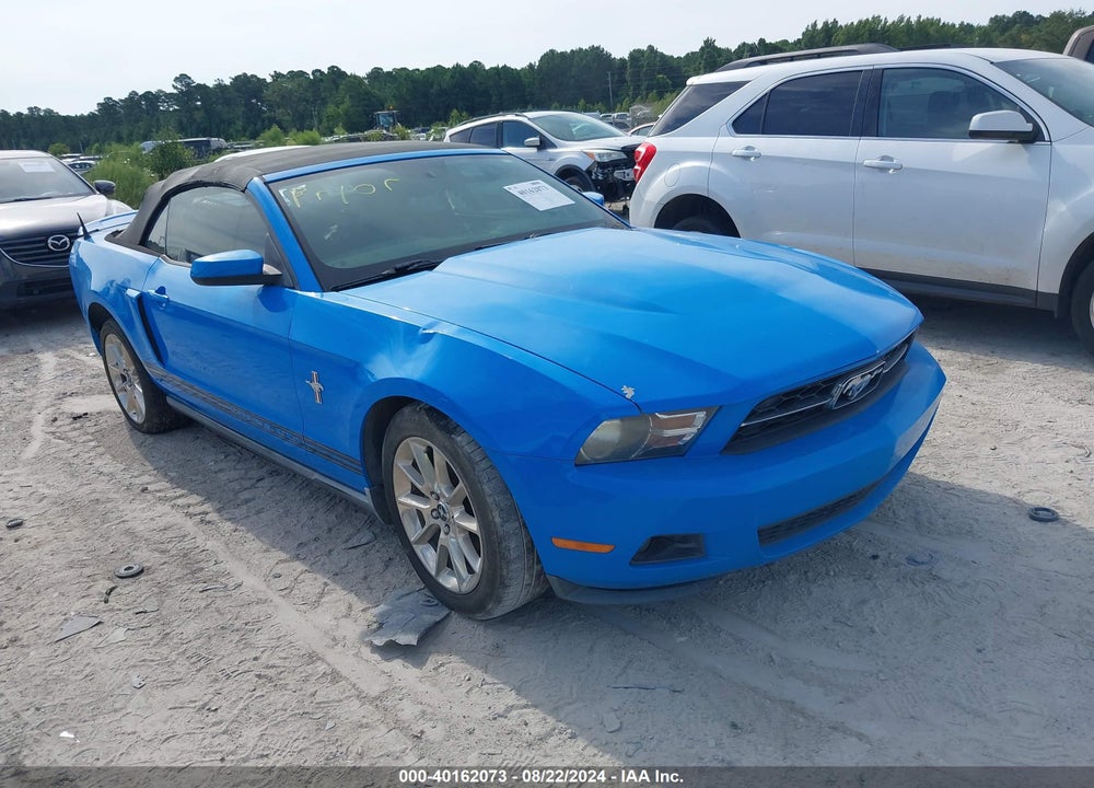 2010 FORD MUSTANG VIN: 1ZVBP8EN9A5154991