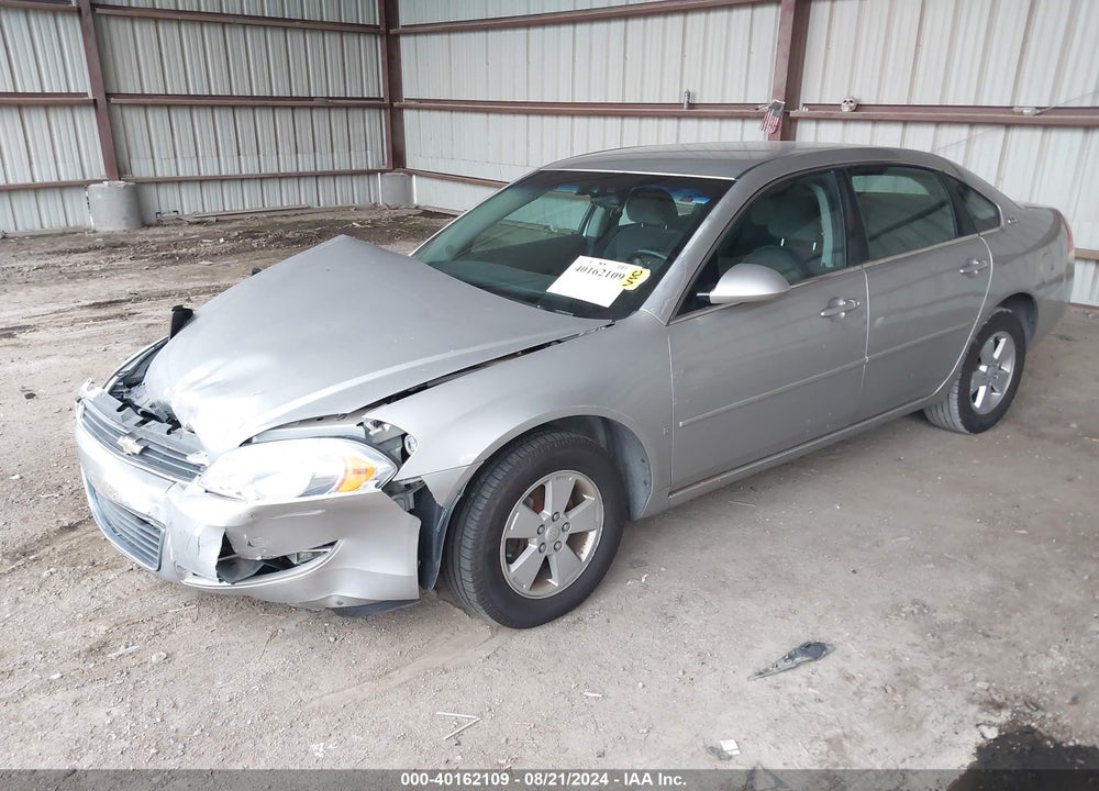 2007 CHEVROLET IMPALA LT VIN: 2G1WT55NX79375308