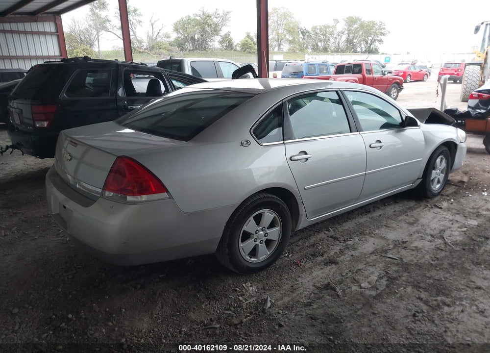 2007 CHEVROLET IMPALA LT VIN: 2G1WT55NX79375308