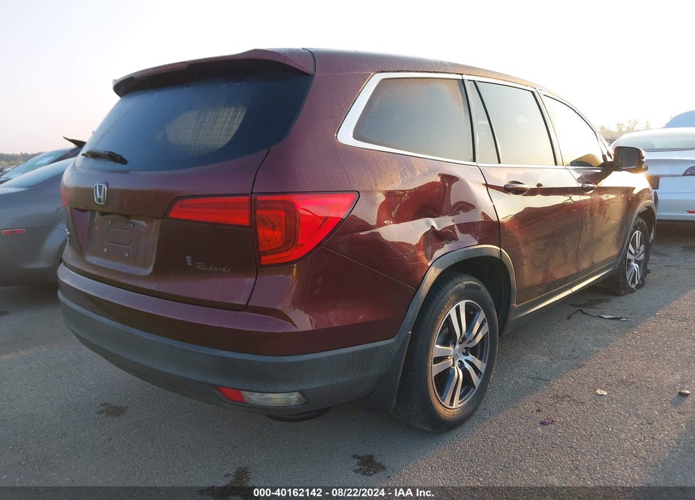 2018 HONDA PILOT EX VIN: 5FNYF5H3XJB030607