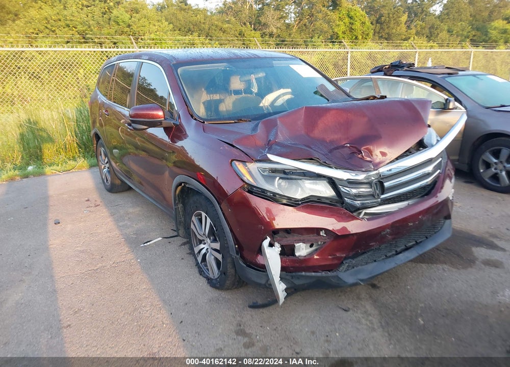2018 HONDA PILOT EX VIN: 5FNYF5H3XJB030607