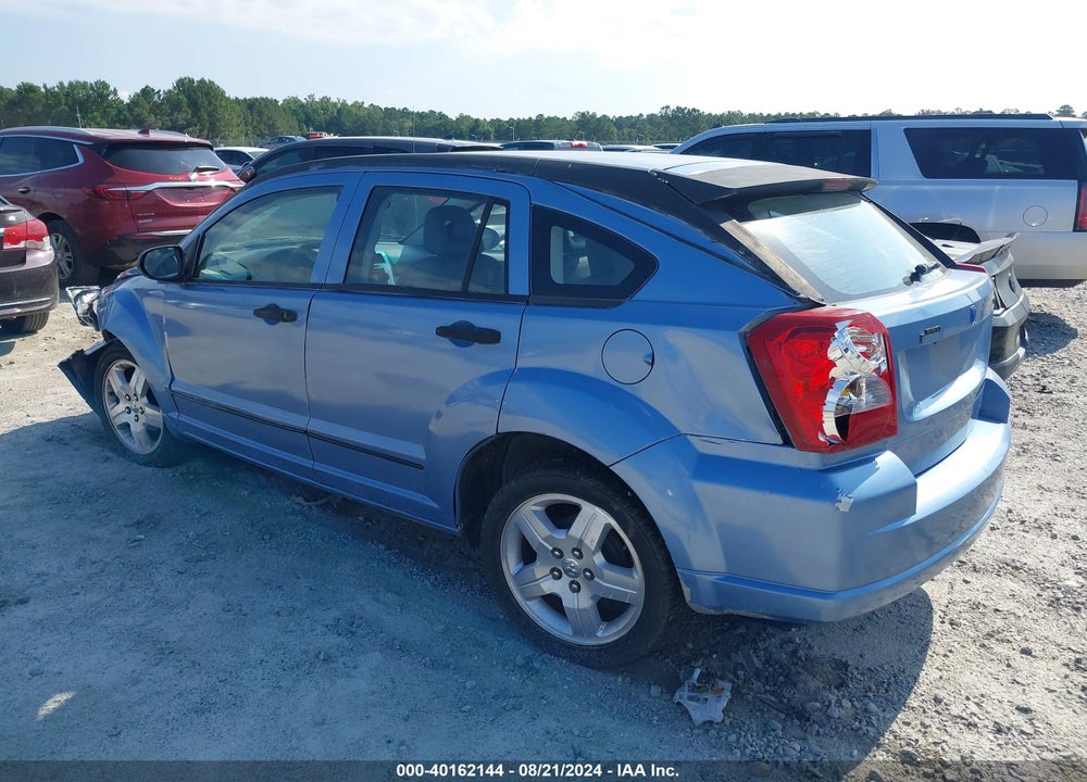 2007 DODGE CALIBER SXT VIN: 1B3HB48BX7D349276