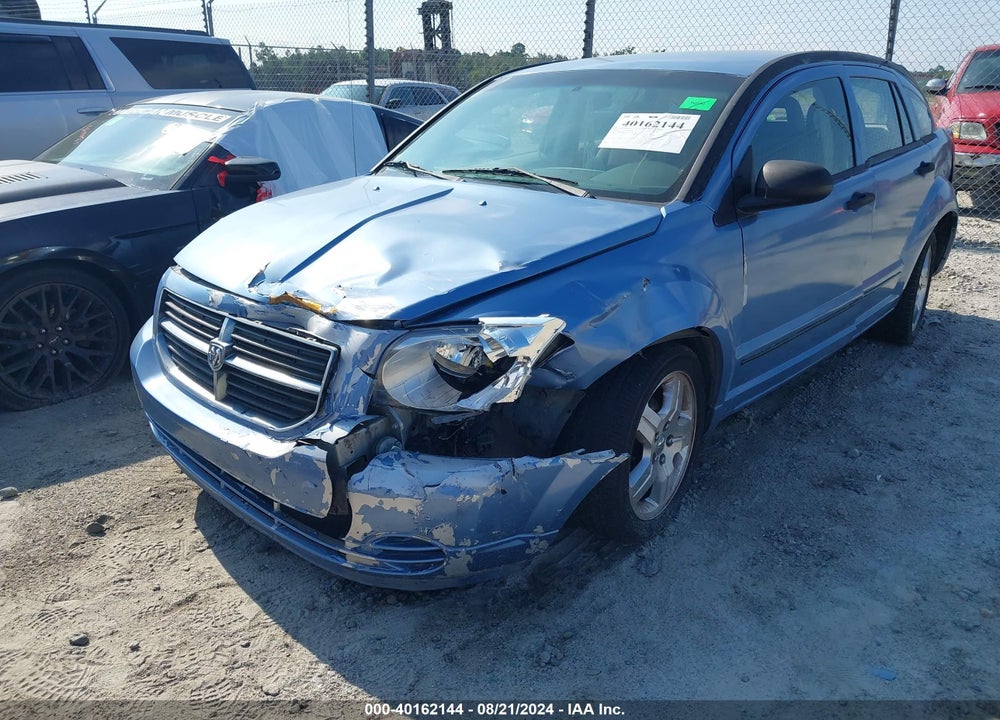 2007 DODGE CALIBER SXT VIN: 1B3HB48BX7D349276