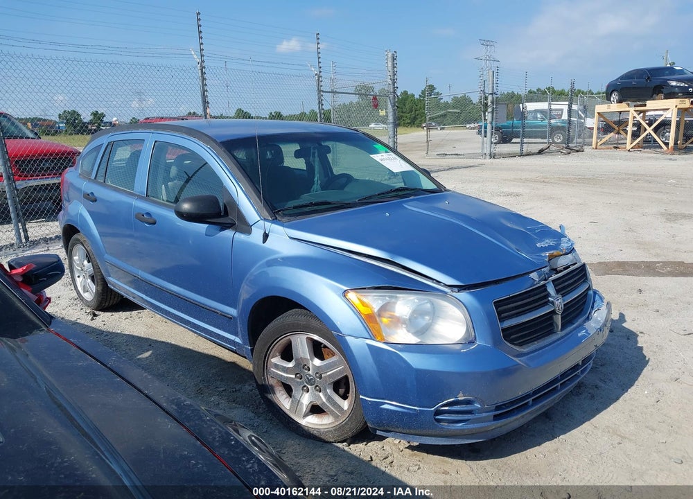 2007 DODGE CALIBER SXT VIN: 1B3HB48BX7D349276