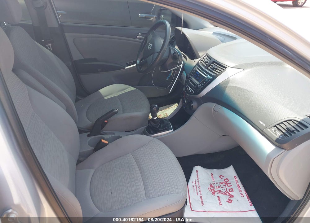 2016 HYUNDAI ACCENT SE VIN: KMHCT4AE6GU159920