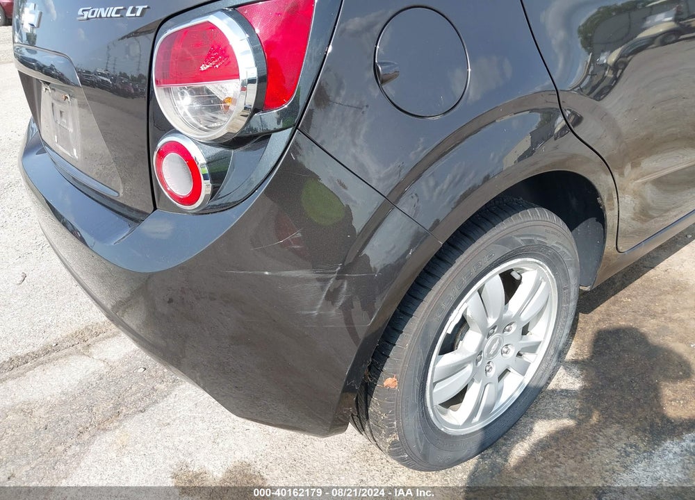 2014 CHEVROLET SONIC LT AUTO VIN: 1G1JC6SH1E4179126
