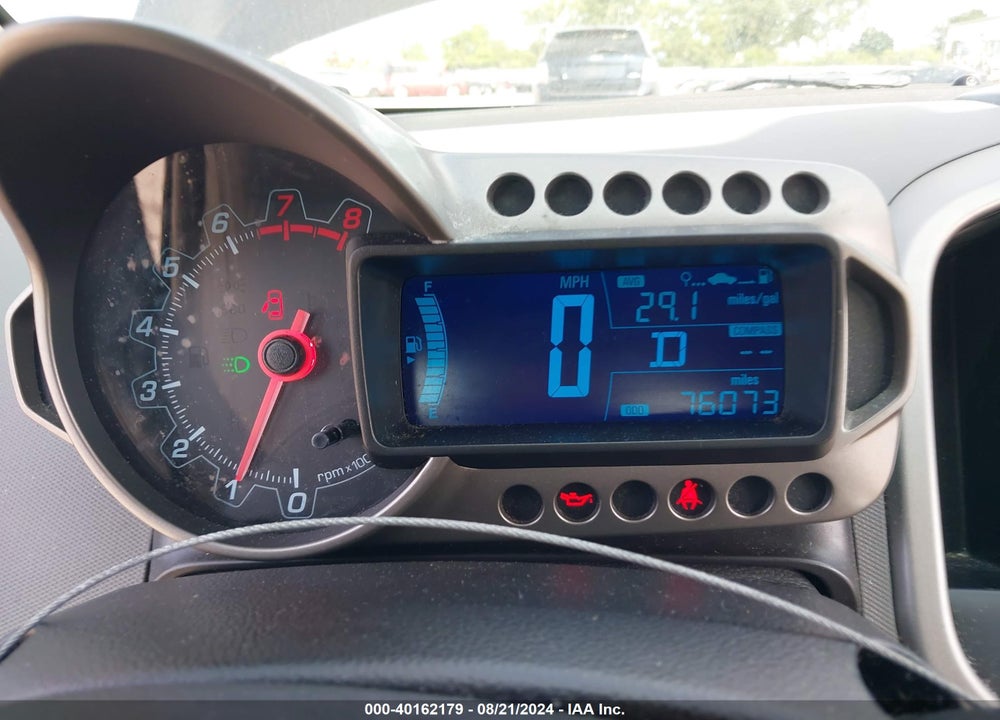 2014 CHEVROLET SONIC LT AUTO VIN: 1G1JC6SH1E4179126