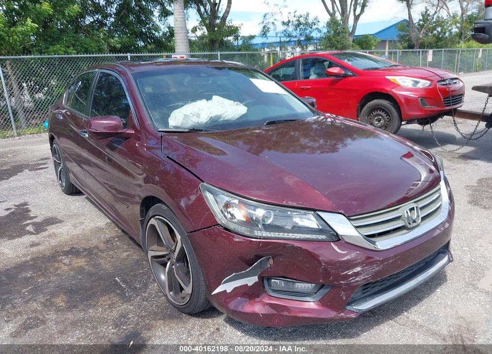 2014 HONDA ACCORD EX-L VIN: 1HGCR2F84EA082636