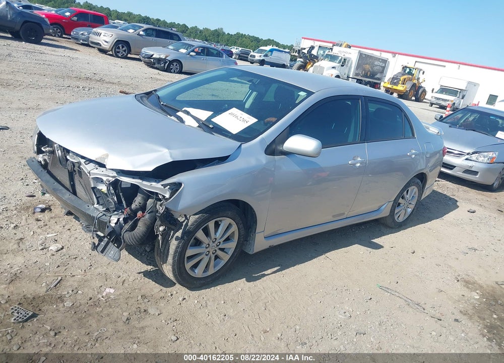 2009 TOYOTA COROLLA S VIN: 2T1BU40E19C124426
