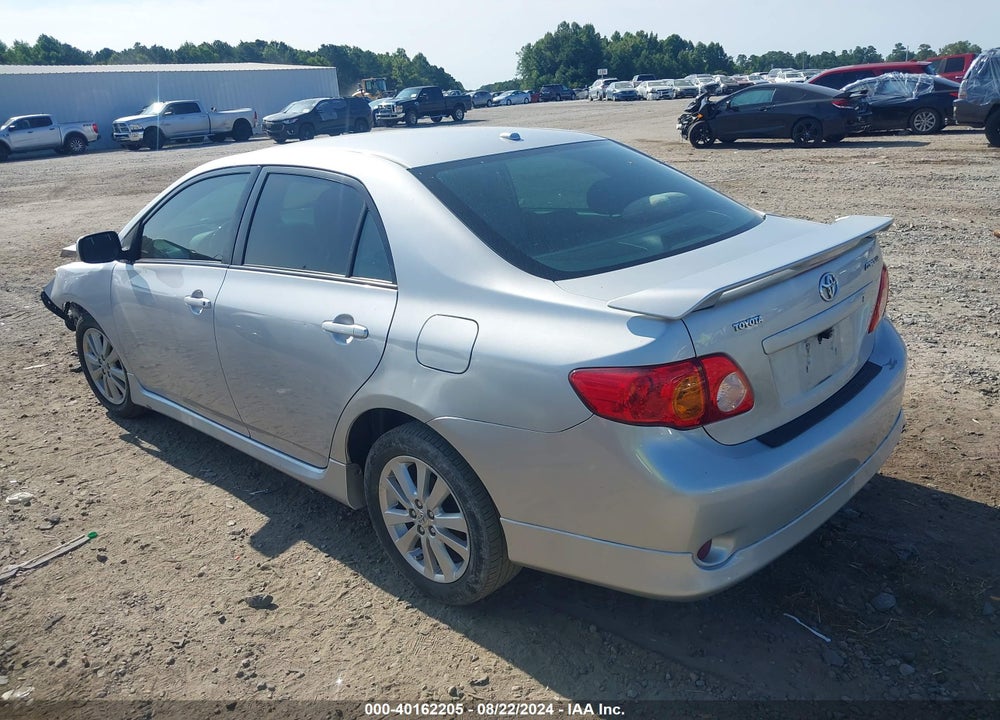 2009 TOYOTA COROLLA S VIN: 2T1BU40E19C124426