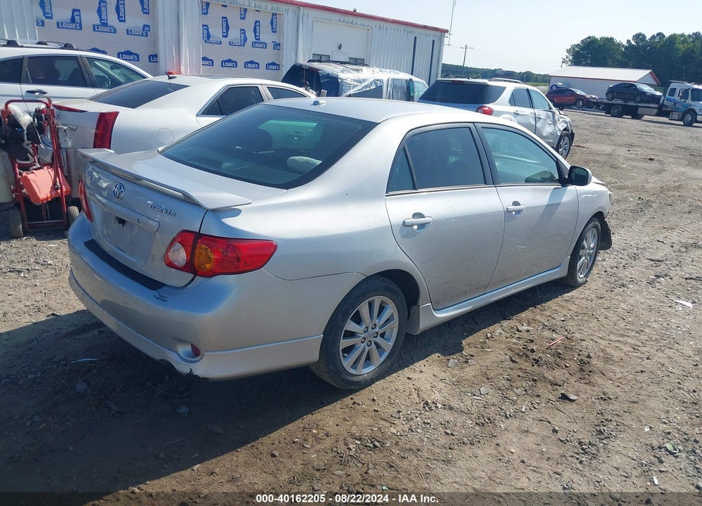 2009 TOYOTA COROLLA S VIN: 2T1BU40E19C124426