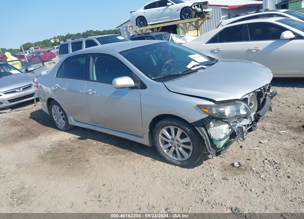 2009 TOYOTA COROLLA S VIN: 2T1BU40E19C124426