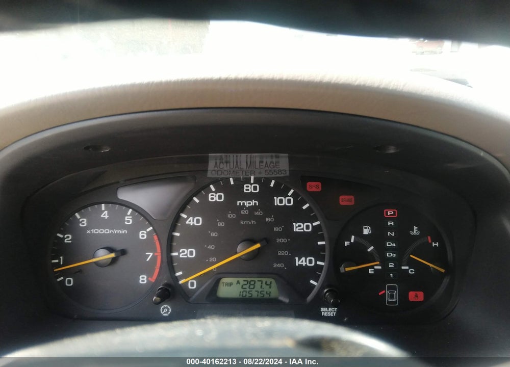2000 HONDA ACCORD 3.0 LX VIN: 1HGCG1645YA037626