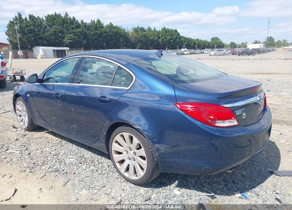 2011 BUICK REGAL CXL TURBO RUSSELSHEIM VIN: W04G15GV2B1086087