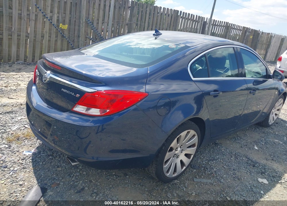 2011 BUICK REGAL CXL TURBO RUSSELSHEIM VIN: W04G15GV2B1086087