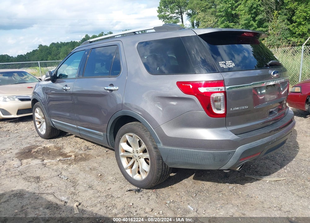 2013 FORD EXPLORER LIMITED VIN: 1FM5K8F88DGC85387