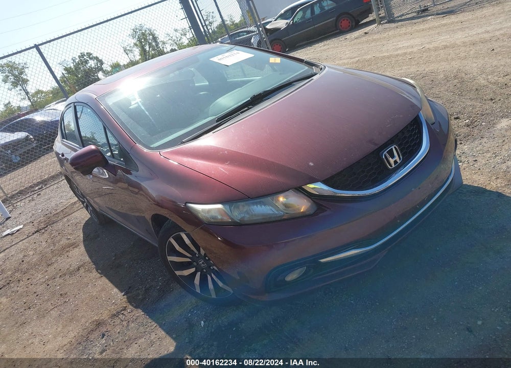2014 HONDA CIVIC EX-L VIN: 19XFB2F90EE055973
