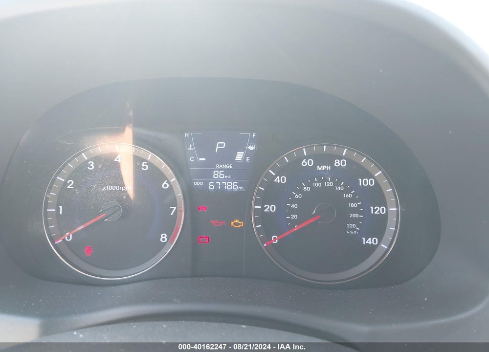 2013 HYUNDAI ACCENT GLS VIN: KMHCU4AE7DU354014