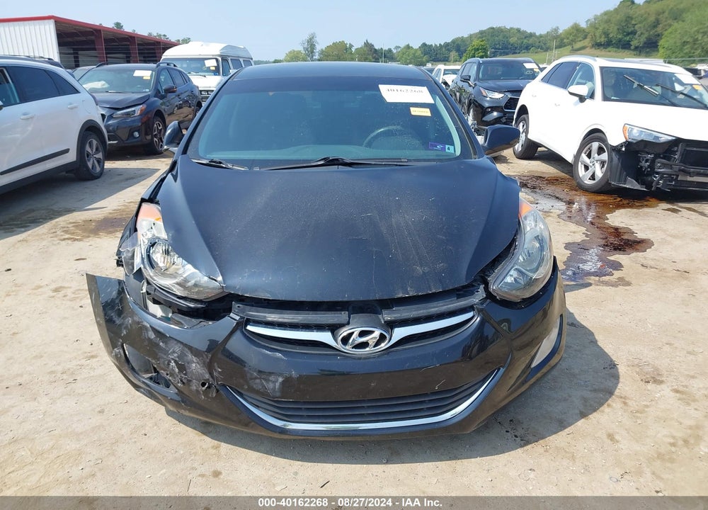 2013 HYUNDAI ELANTRA GLS VIN: 5NPDH4AE0DH327230