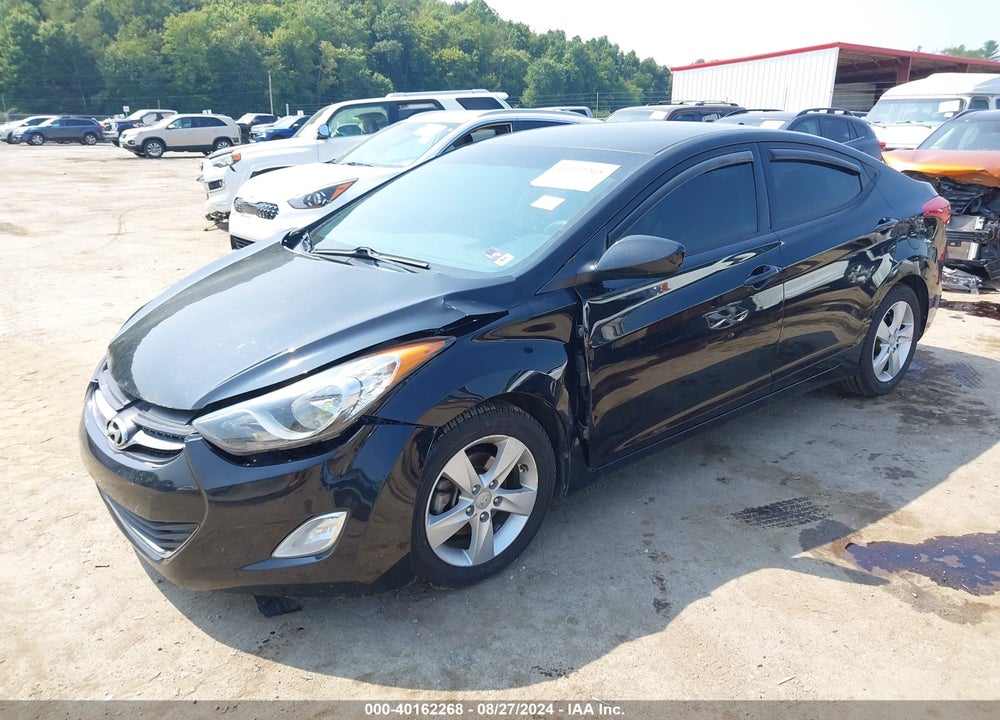2013 HYUNDAI ELANTRA GLS VIN: 5NPDH4AE0DH327230