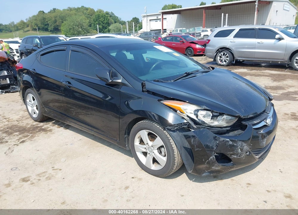 2013 HYUNDAI ELANTRA GLS VIN: 5NPDH4AE0DH327230