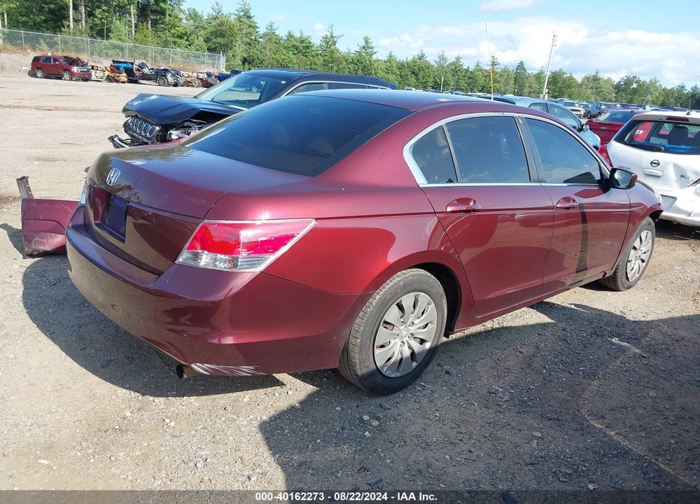 2010 HONDA ACCORD 2.4 LX VIN: 1HGCP2F36AA173847